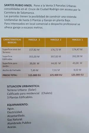 Parcelas Urbanas en el Cruce de Ciudad Rodrigo - foto 5